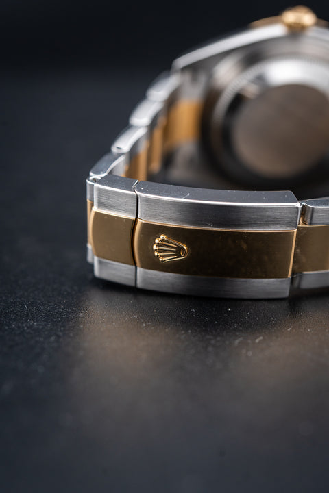 2024 Rolex Datejust 41 – Champagne Dial with Diamond Markers – Ref. 126333 – Two-Tone – Pre-Owned Complete Set