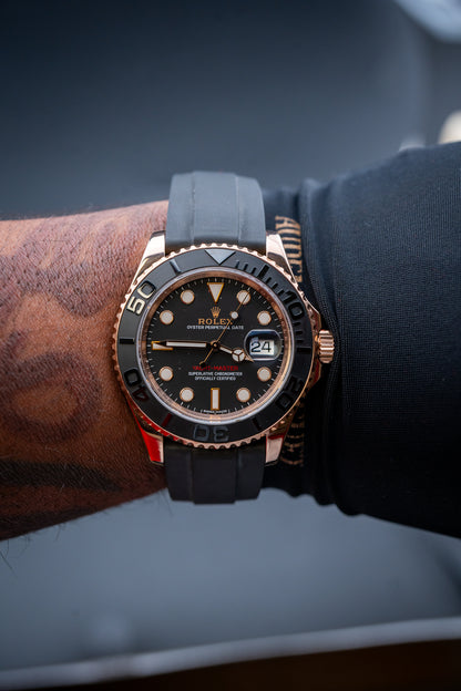 Rolex Yacht-Master 40 Ref. 116655 - Everose Gold, Black Dial