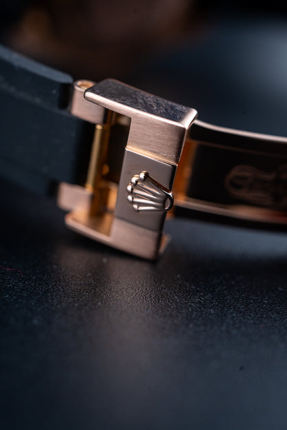 Rolex Yacht-Master 40 Ref. 116655 - Everose Gold, Black Dial