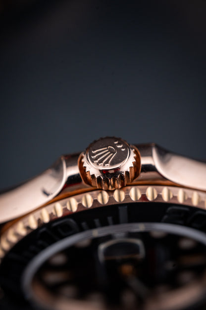 Rolex Yacht-Master 40 Ref. 116655 - Everose Gold, Black Dial