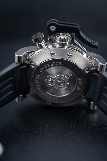 Pre-Owned Graham Chronofighter Oversize GMT – Ref. 2OVGS.B26A.C89S – 47mm – Box & Papers