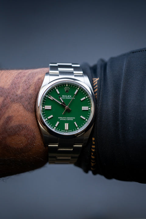 2025 Rolex Oyster Perpetual 36 – Green Dial – Ref. 126000 – Brand New – Complete Set