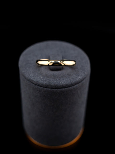 10KT Yellow Gold Wedding Band Size 9 (2.63gr) - 480