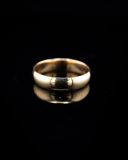 10K Yellow Gold Classic Wedding Band – Size 11 – 4.42g