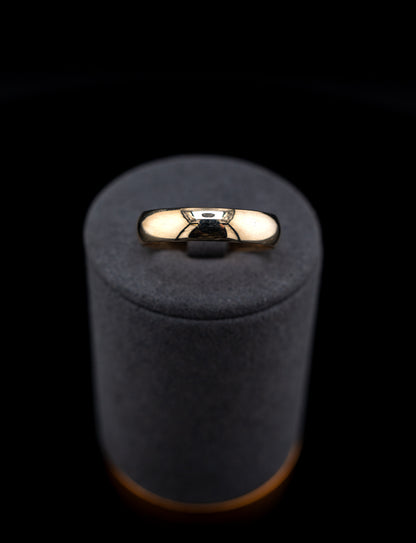 10K Yellow Gold Classic Wedding Band – Size 11 – 4.42g