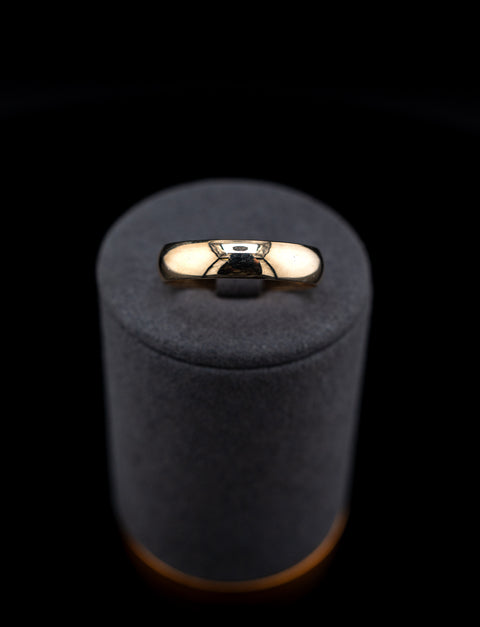 10K Yellow Gold Classic Wedding Band – Size 11 – 4.42g