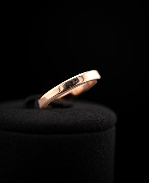 14K RG 3mm Band Size 6.5
