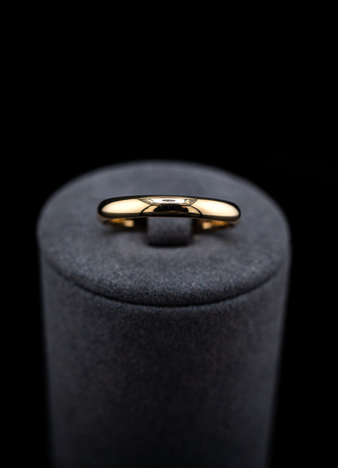 10KT Yellow Gold Wedding Band Size 9 (2.63gr) - 480