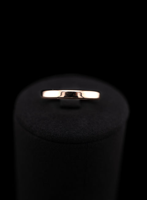 14K RG 3mm Band Size 6.5