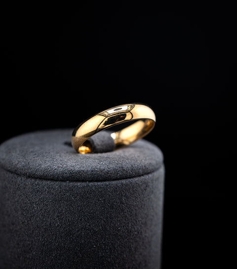 10KT Yellow Gold Wedding Band Size 9 (2.63gr) - 480
