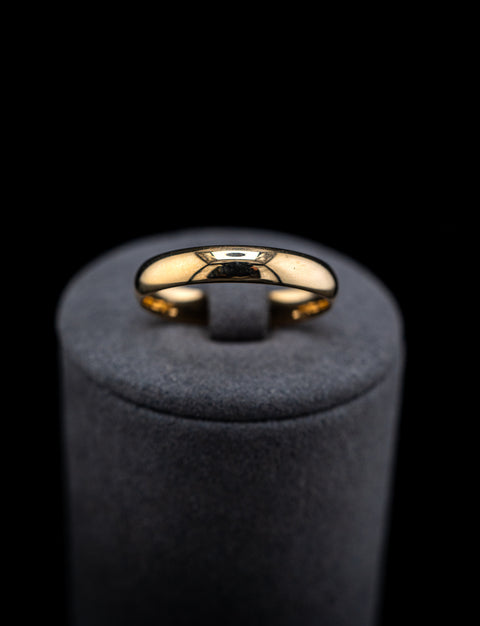 10K Yellow Gold Classic Wedding Band – Size 10 – 3.24g