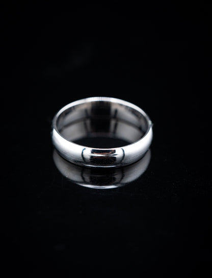 10K White Gold Men’s Wedding Band – Size 11 – 5.09g