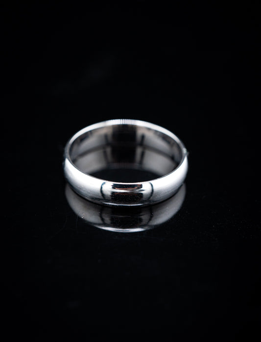 10K White Gold Men’s Wedding Band – Size 11 – 5.09g