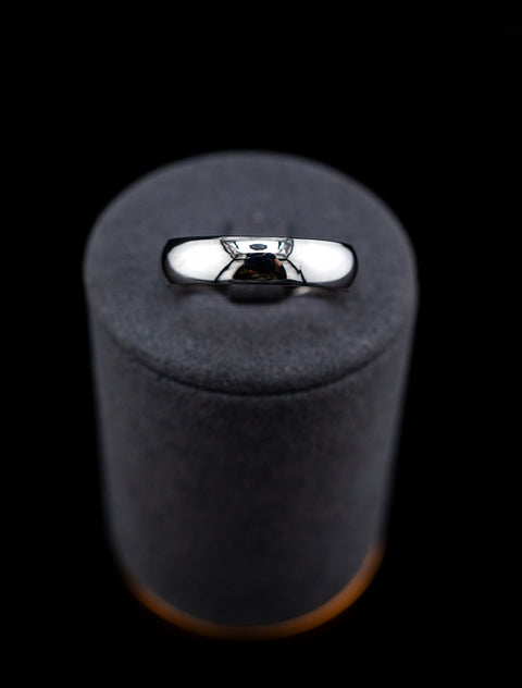 10K White Gold Wedding Band Size 10