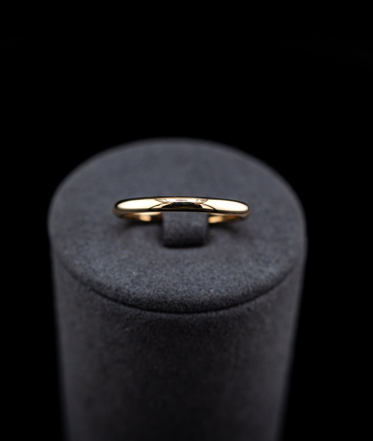 10K Yellow Gold Classic Wedding Band – Size 8 – 1.75g