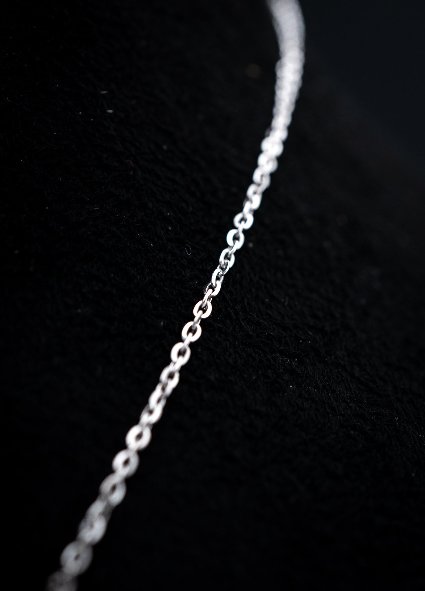 14K White Gold Lab Diamond Round Scatter Necklace – 1.80 CTW – VS Clarity, D–F Color