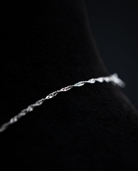 14K White & Rose Gold Two-Tone Blue Topaz Pendant Necklace – 0.50ctw