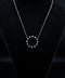 14K White Gold Lab Diamond Round Scatter Necklace – 1.80 CTW – VS Clarity, D–F Color