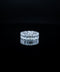 14K White Gold Lab Diamond Emerald Cut Eternity Band – 14.86 CTW – Size 6.5