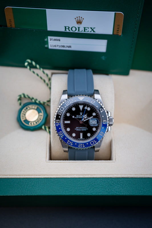 2017 Rolex GMT-Master II “Batman” – Ref. 116710BLNR – Complete Set