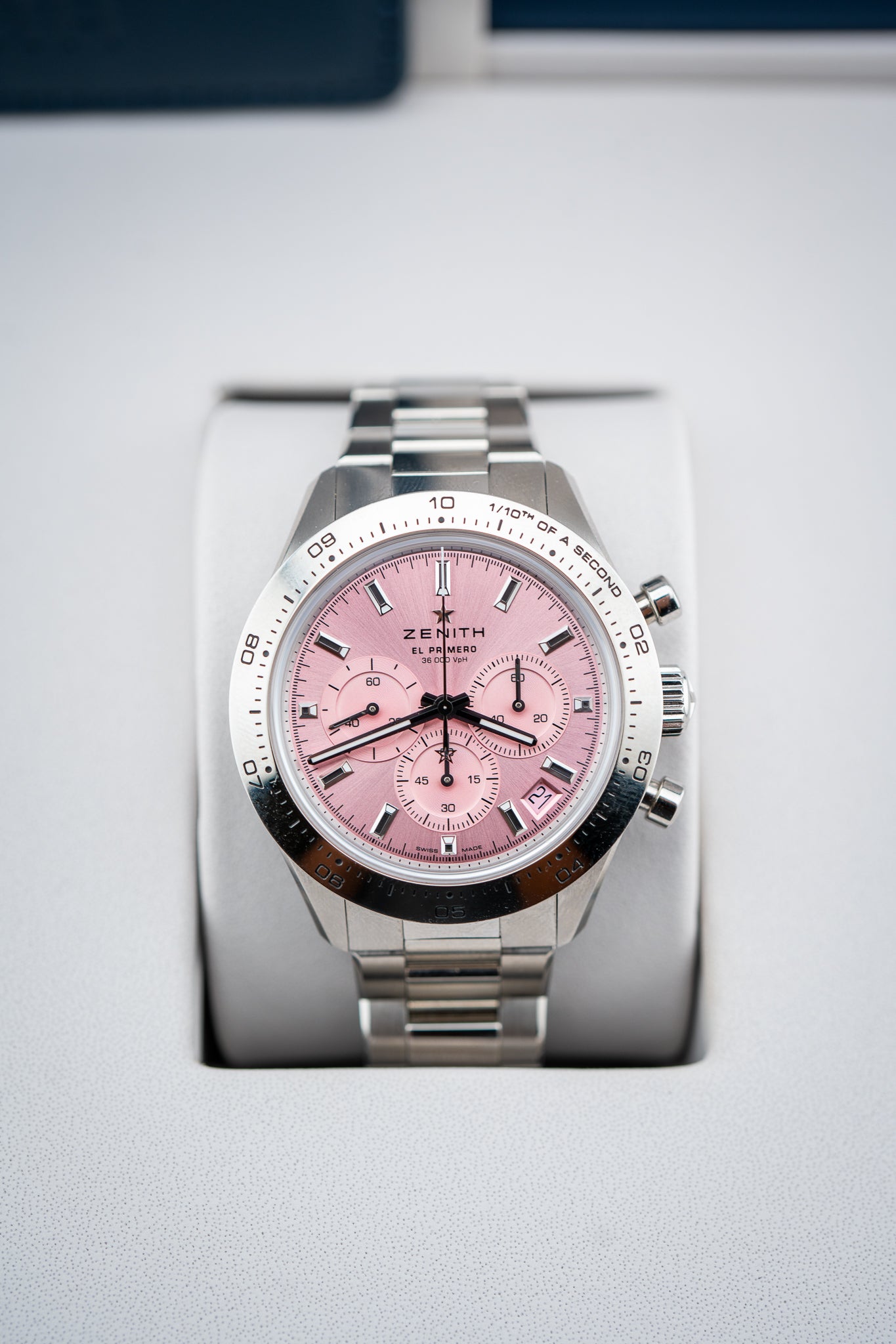 Zenith Chronomaster El Primero “Pink Dial” – Ref. 03.3109.3600 – 41mm – Pre-Owned Complete Set