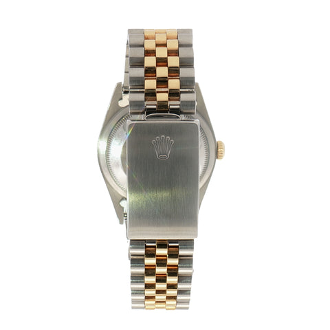 Rolex Datejust Two-Tone Jubilee Custom Diamond Dial & Bezel Ref. 69174