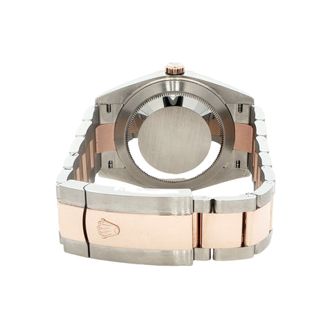 2022 Rolex Datejust 41 – Wimbledon Dial – Two-Tone Everose Gold – Oyster Bracelet – Like New Complete Set