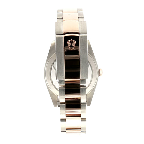 2022 Rolex Datejust 41 – Wimbledon Dial – Two-Tone Everose Gold – Oyster Bracelet – Like New Complete Set