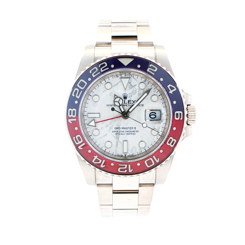 2020 Rolex GMT-Master II “Meteorite Pepsi” – White Gold – Ref. 126719BLRO – Mint Pre-Owned