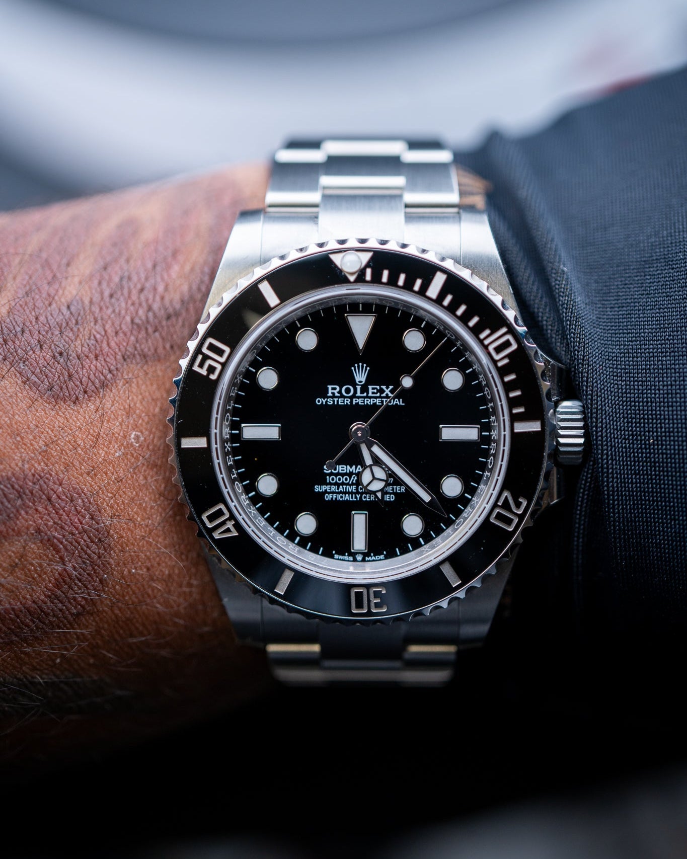 2025 Rolex Submariner No Date – 124060 – Black Dial – Brand New – Complete Set
