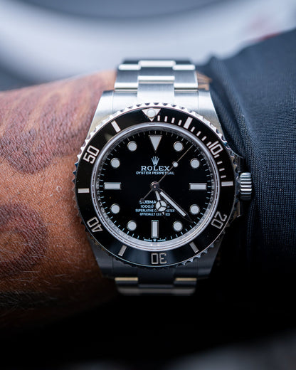 2025 Rolex Submariner No Date – 124060 – Black Dial – Brand New – Complete Set