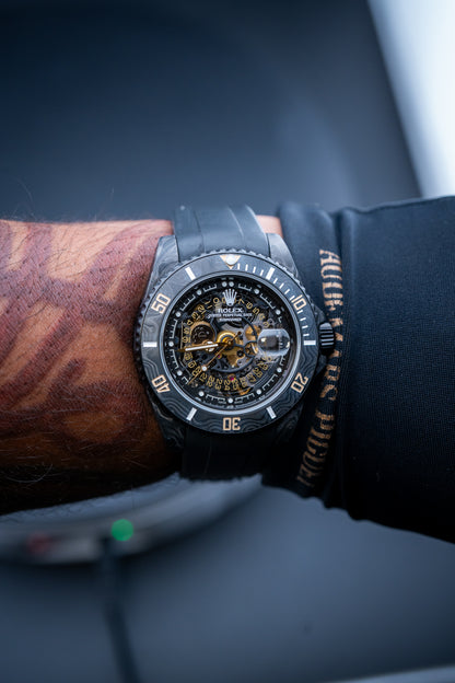 1/50 Skeleton Concept Eclipse Submariner – Custom Skeleton Rolex – Complete Set