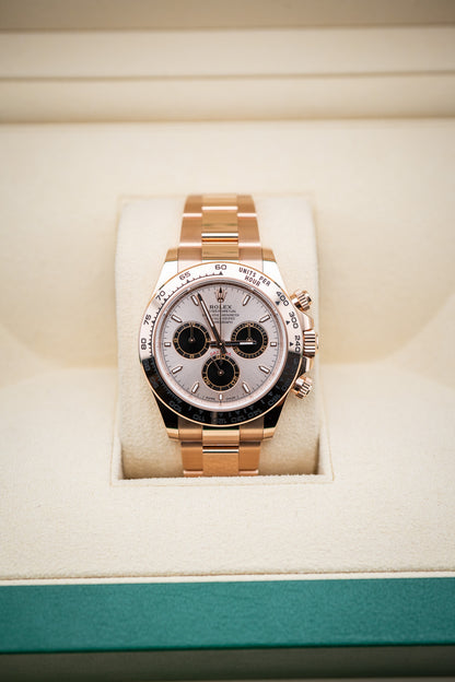 2025 Rolex Daytona 126505 – Everose Gold – Sundust Dial – Full Set – Like New