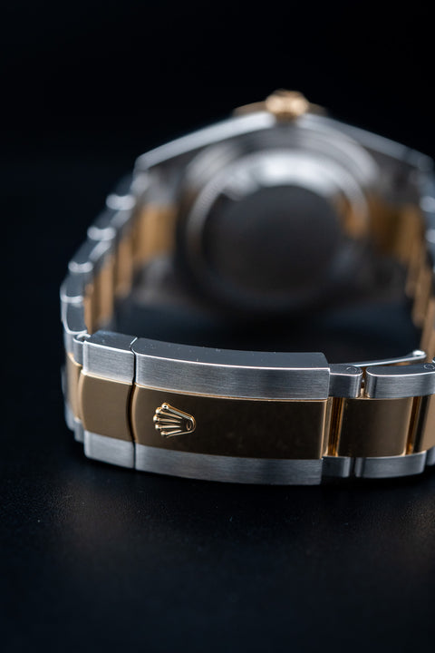 2024 Rolex Datejust 41 Black Dial Two-Tone Oyster Diamond Markers – Mint Complete Set