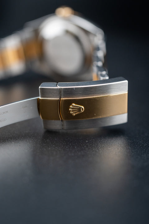 Rolex Datejust 36 126233 Two-Tone White Dial Roman Markers – Fluted Bezel, Oyster Bracelet, with Card