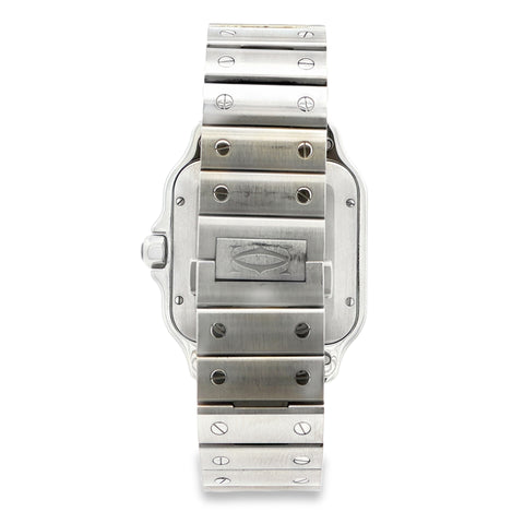 2022 Cartier Santos 40mm White Dial Stainless Steel Watch