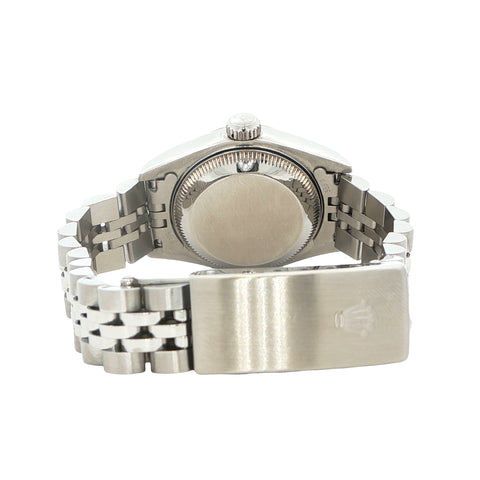 Rolex Datejust Ladies 26mm Ref. 79174 - White Diamond Dial, Fluted Bezel