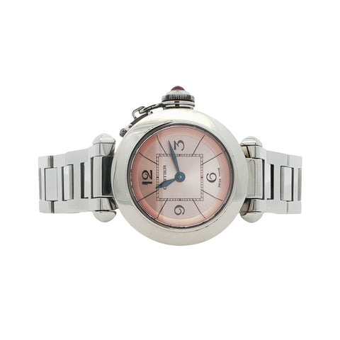 Cartier Pasha | Pink Dial | 30mm Ref. W3140008