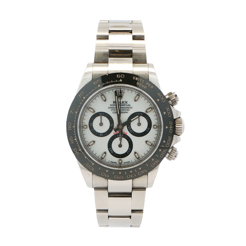 2022 Rolex Cosmograph Daytona – Ref. 116500LN – White Dial