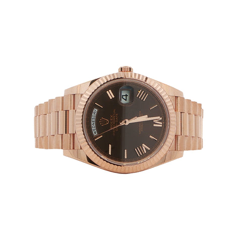 2025 Rolex Day-Date - Rose Gold Roman Dial - Ref. 228235
