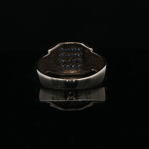 10K Yellow Gold Men's Signet Jubilee Ring