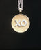 18K Yellow Gold Diamond "XO" Pendant