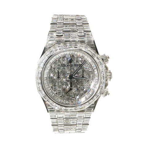 Custom Chandelier Iced Out Diamond AP Royal Oak 42mm