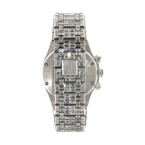 Custom Chandelier Iced Out Diamond AP Royal Oak 42mm