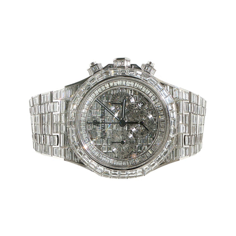 Custom Chandelier Iced Out Diamond AP Royal Oak 42mm