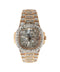 Custom Rose Gold Diamond Iced Out Patek Phillipe Nautilus
