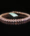 10K Yellow Gold Heart Diamond Tennis Bracelet