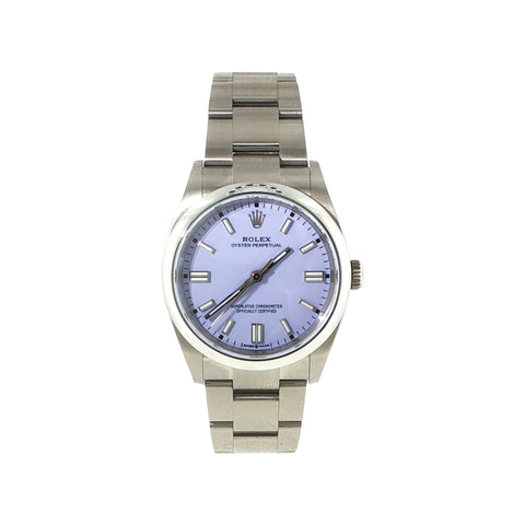 2025 Rolex Oyster Perpetual 36 Lavender Dial Ref. 126000