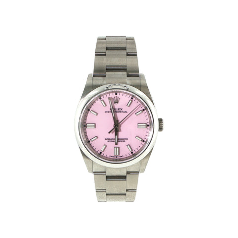 2022 Rolex Oyster Perpetual 36 Candy Pink Dial Ref. 126000