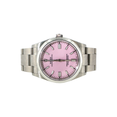 2022 Rolex Oyster Perpetual 36 Candy Pink Dial Ref. 126000
